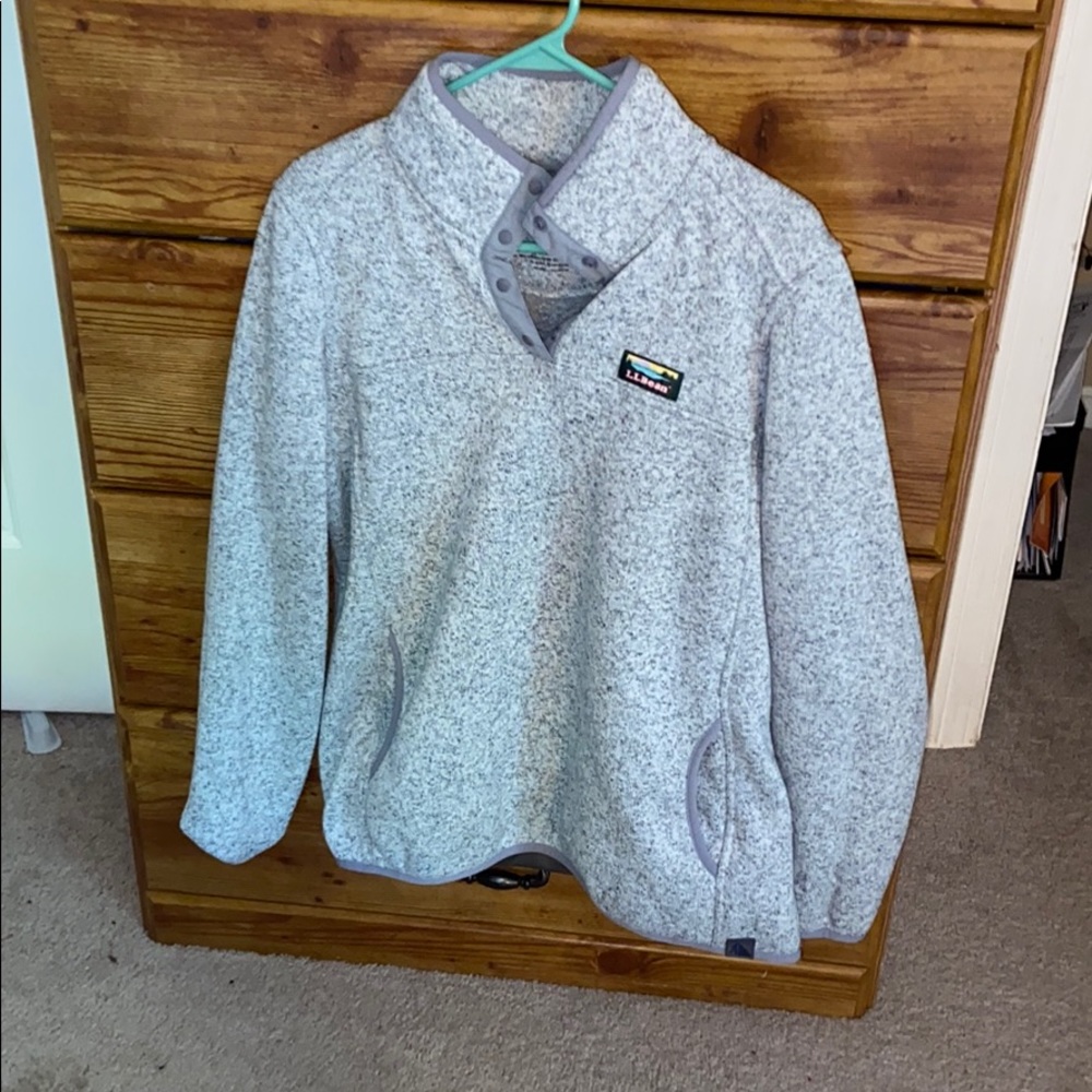 LL Bean Fleece Pullover